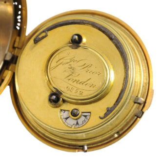 English gold cylinder watch for the Ottoman market Circa 1820