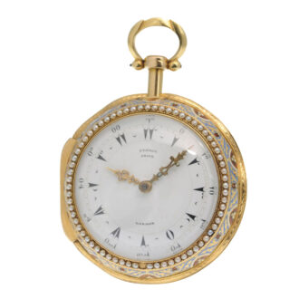 English gold cylinder watch for the Ottoman market Circa 1820