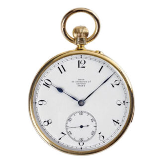 English gold quarter repeating precision watch Circa 1889