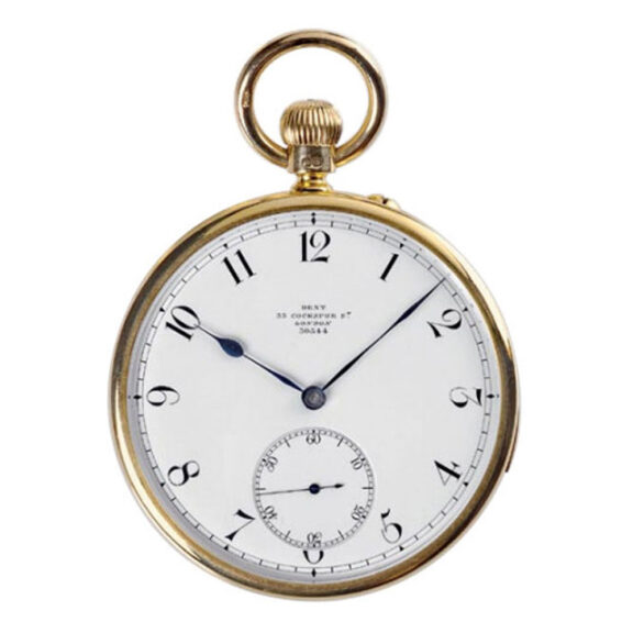 English gold quarter repeating precision watch Circa 1889