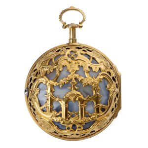 English gold pair cased verge pocket watch Circa 1770