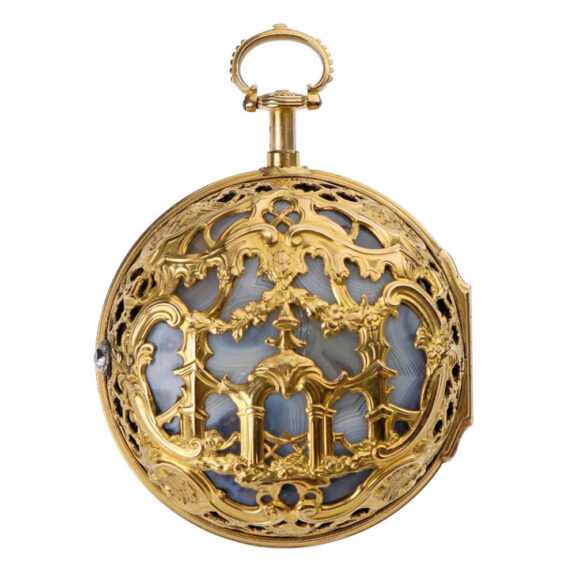 English gold pair cased verge pocket watch Circa 1770