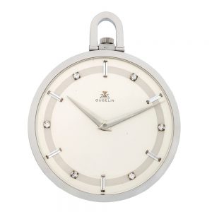 Fine Swiss platinum diamond set pocket watch Circa 1930