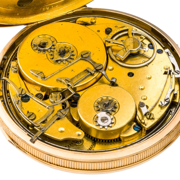 Swiss fine repeating watch with musical movement Circa 1820 Swiss fine repeating watch with musical movement Circa 1820