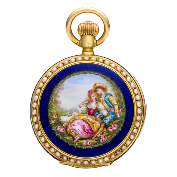 Swiss gold minute repeater for the Chinese market Circa 1900