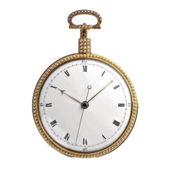 Swiss gold quarter repeating watch for the Chinese market Circa 1820