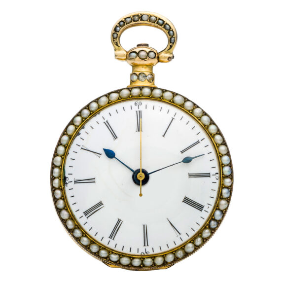 Swiss gilt and enamel watch for the Chinese market Circa 1860 Swiss gilt and enamel watch for the Chinese market Circa 1860