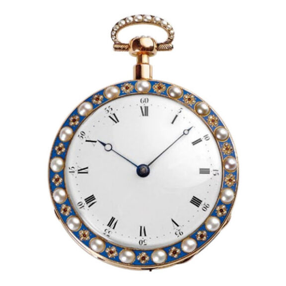 English gold enamel watch for the Chinese market Circa 1840