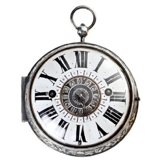 French verge Oignon pocket watch with alarm Circa 1700