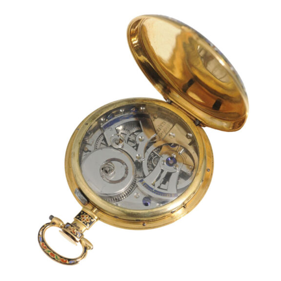 Swiss gold/enamel watch for Chinese market Circa 1830 Swiss gold/enamel watch for Chinese market Circa 1830