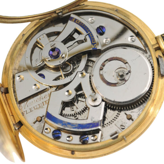 Swiss gold/enamel watch for Chinese market Circa 1830 Swiss gold/enamel watch for Chinese market Circa 1830