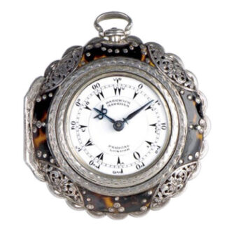 English silver verge pocket watch for Ottoman market Circa 1785