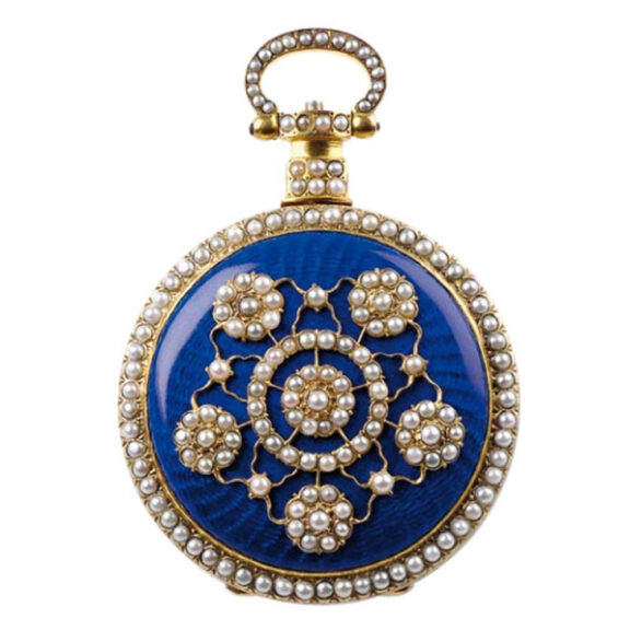 English silver watch with jumping seconds Circa 1837