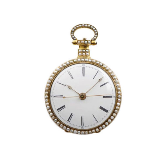 English silver watch with jumping seconds Circa 1837 English silver watch with jumping seconds Circa 1837