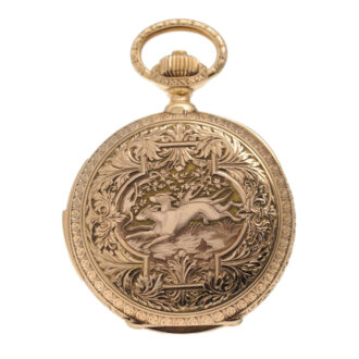 Very heavy Swiss gold minute repeating watch Circa 1900
