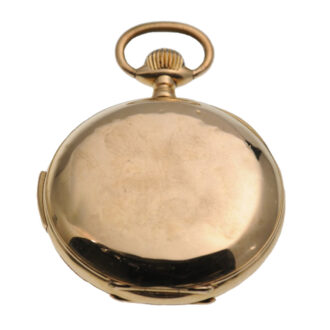Swiss gold repeating watch with two jacquemarts Circa 1900