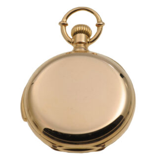 Danish gold open faced five minute repeater Circa 1880