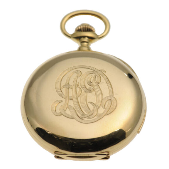 Swiss gold minute repeating pocket watch Circa 1900 (Copy) Swiss gold minute repeating pocket watch Circa 1900 (Copy)