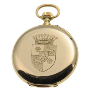 Swiss open faced chronometer pocket watch Circa 1912
