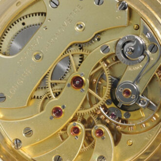 Swiss open faced chronometer pocket watch Circa 1912