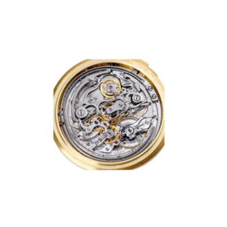 Swiss gold astronomical minute repeating watch with perpetual calendar Circa 1970