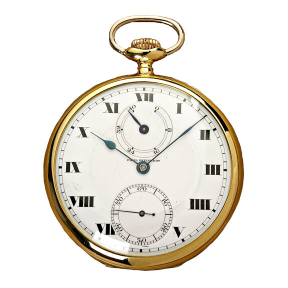Swiss gold watch with 40h power reserve indicator Circa 1925 Swiss gold watch with 40h power reserve indicator Circa 1925