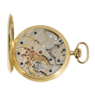 Swiss gold watch with 40h power reserve indicator Circa 1925 Swiss gold watch with 40h power reserve indicator Circa 1925