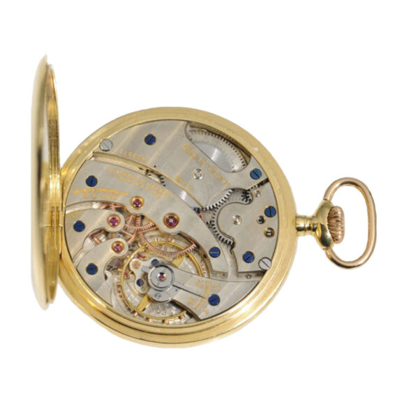 Swiss gold watch with 40h power reserve indicator Circa 1925 Swiss gold watch with 40h power reserve indicator Circa 1925