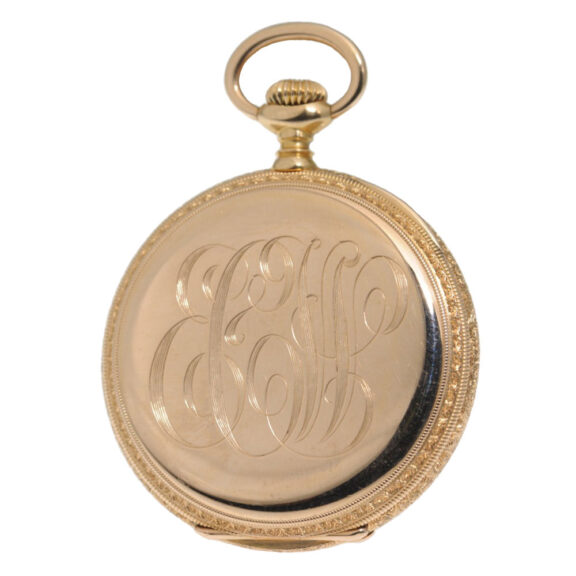 Swiss rose gold decorative pocket watch Circa 1910 Swiss rose gold decorative pocket watch Circa 1910