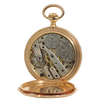 Swiss rose gold decorative pocket watch Circa 1910
