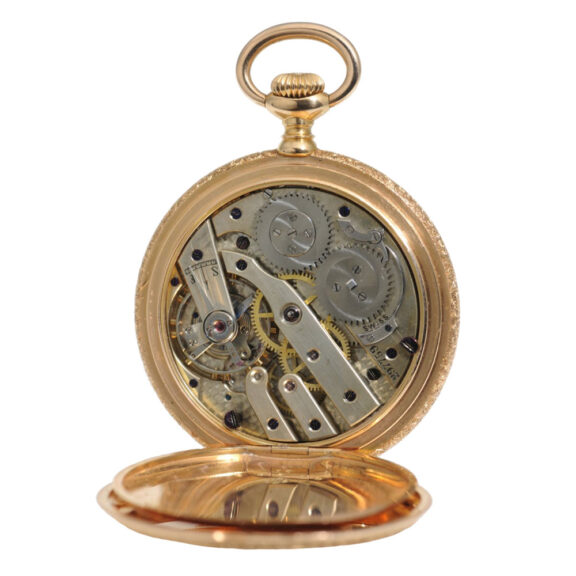 Swiss rose gold decorative pocket watch Circa 1910 Swiss rose gold decorative pocket watch Circa 1910