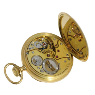 Swiss gold 'best quality' chronometer pocket watch Circa 1920