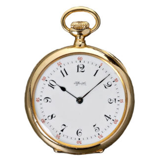 Fine Swiss 18k gold lady's pocket watch Circa 1878