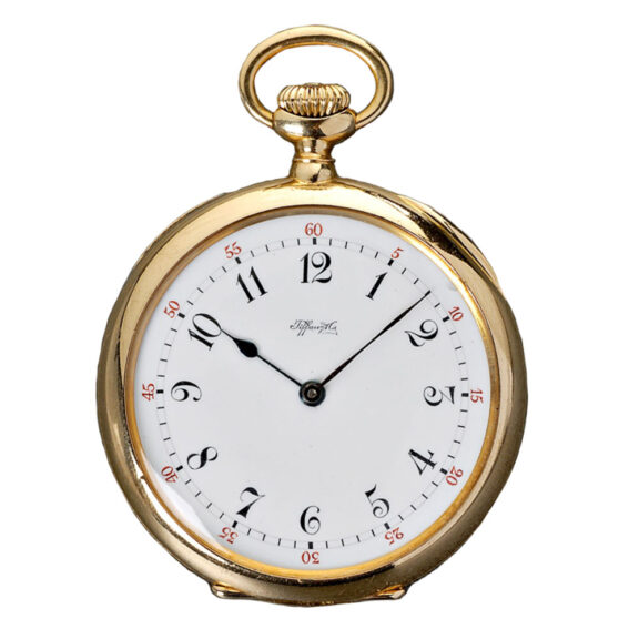 Fine Swiss 18k gold lady's pocket watch Circa 1878