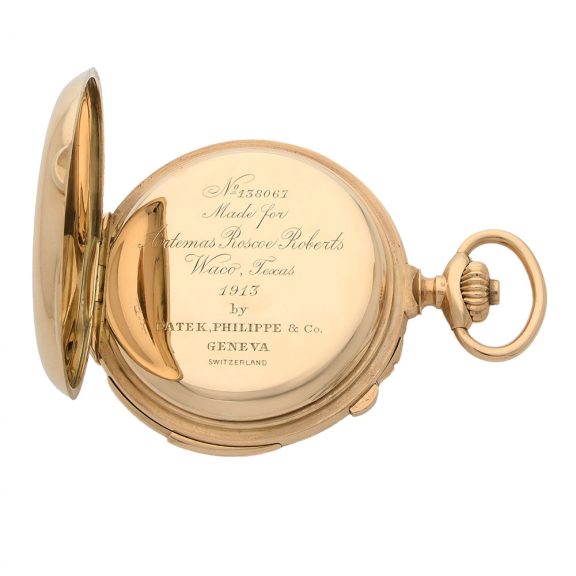 Swiss 18 carat gold complicated watch by Patek Philippe Circa 1907 Swiss 18 carat gold complicated watch by Patek Philippe Circa 1907