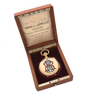 Swiss 18 carat gold complicated watch by Patek Philippe Circa 1907