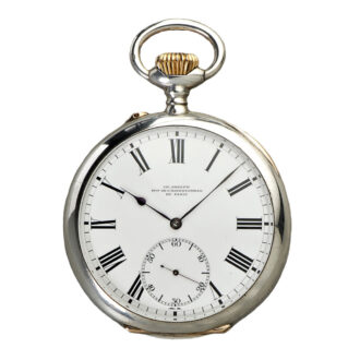 French silver observatory chronometer watch Circa 1890