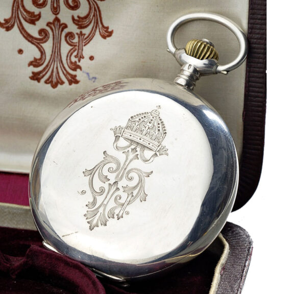 Swiss silver hunting cased lever watch Circa 1910 Swiss silver hunting cased lever watch Circa 1910