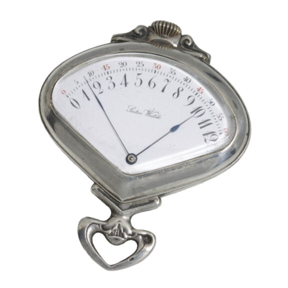 Swiss silver triangle shaped pocket watch Circa 1910