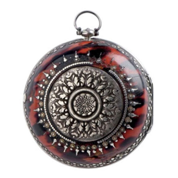 English silver/gilt pair cased verge pocket watch Circa 1688 English silver/gilt pair cased verge pocket watch Circa 1688