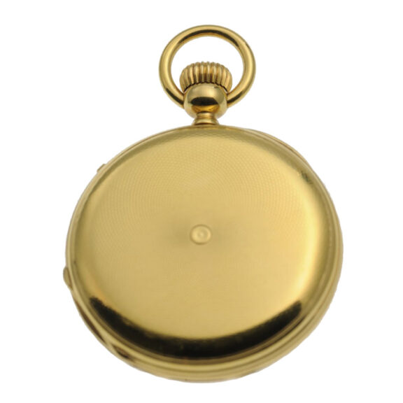 Swiss gold watch with date and week indicators Circa 1860 Swiss gold watch with date and week indicators Circa 1860