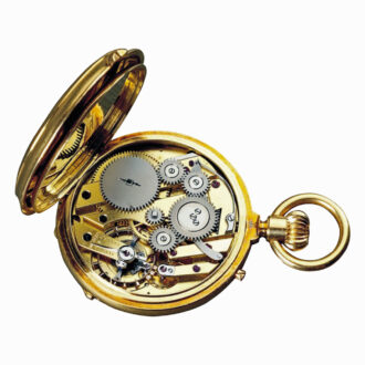 Spanish gold complicated lever pocket watch Circa 1900