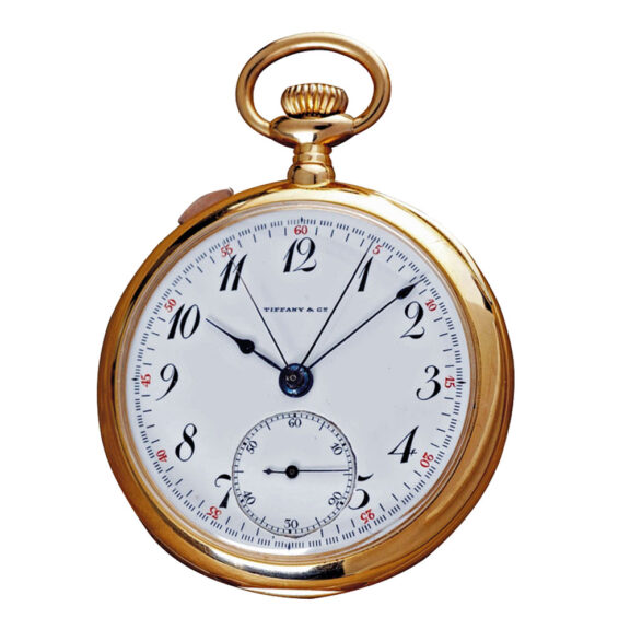 American gold keyless wind lever pocket watch Circa 1900 American gold keyless wind lever pocket watch Circa 1900