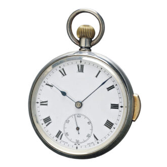 Swiss silver quarter repeating pocket watch Circa 1900