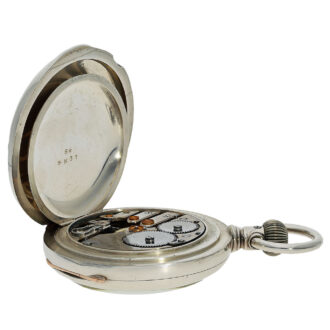 Swiss silver chronometer watch for the American market Circa 1890