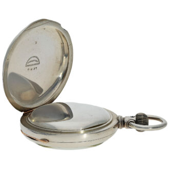 Swiss silver chronometer watch for the American market Circa 1890