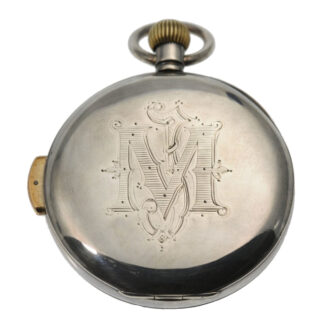 Swiss silver quarter repeating pocket watch Circa 1900