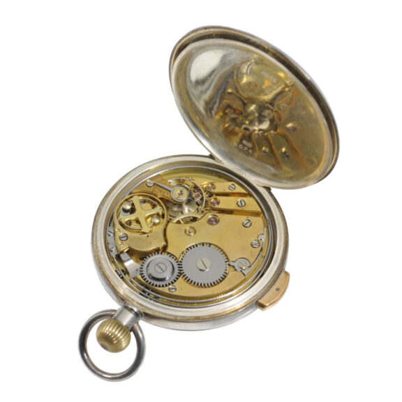 Swiss silver quarter repeating pocket watch Circa 1900 Swiss silver quarter repeating pocket watch Circa 1900