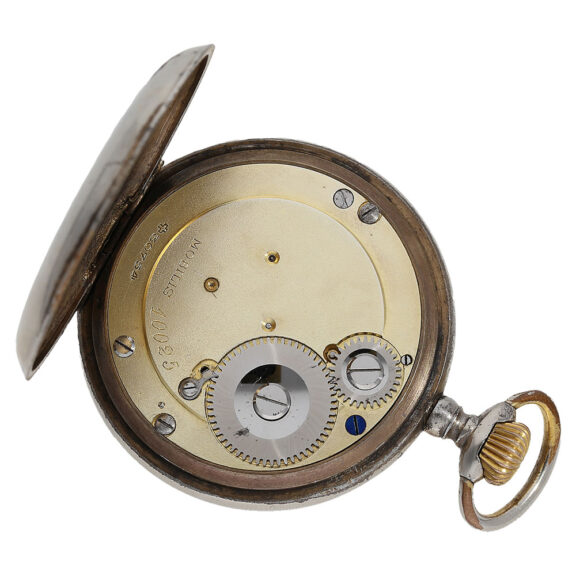 Swiss metal open faced tourbillon pocket watch Circa 1910 Swiss metal open faced tourbillon pocket watch Circa 1910