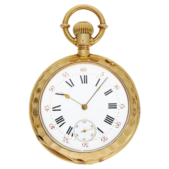 Swiss gold watch with Ankerchronometer movement Circa 1880 Swiss gold watch with Ankerchronometer movement Circa 1880